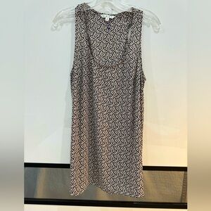 CAbi Women's Leopard Print Sleeveless Racerback Tank M